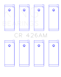 King Engine Bearings Datsun E13/E15/(Size +1.0mm) Connecting Rod Bearing Set