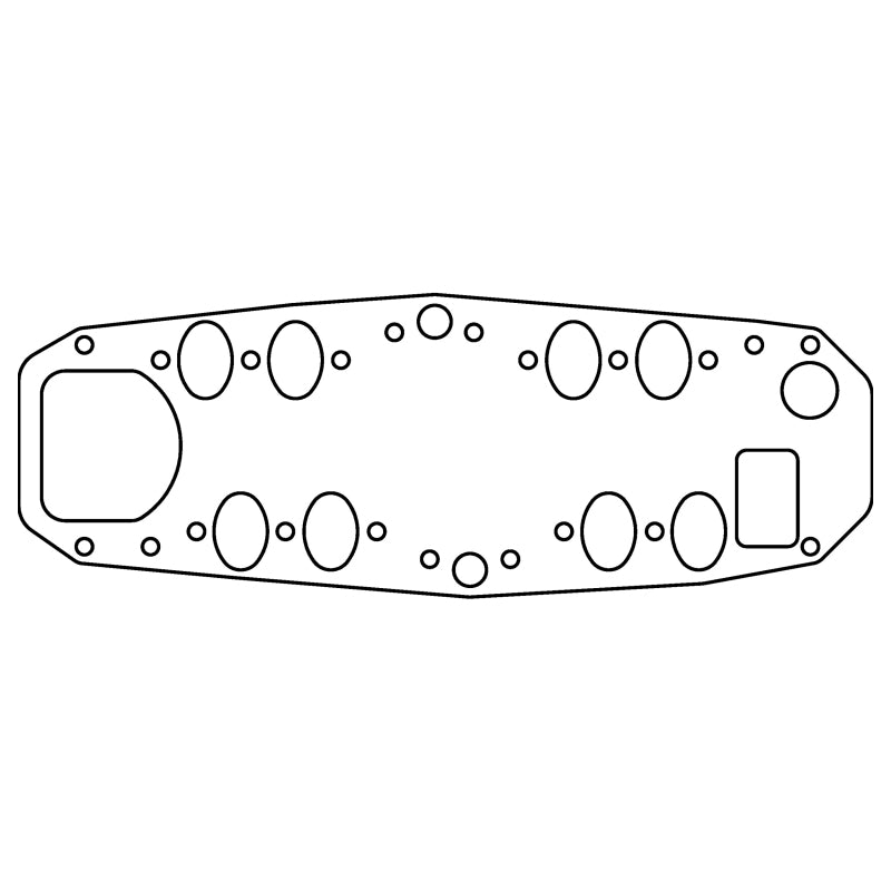 Cometic Ford 8BA/8CM Flathead V8 .060in KF Intake Manifold Gasket - 1948-1953