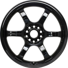 Gram Lights 57DR 18x9.5 +38 5-114.3 Glass Black Wheel (Min Order Qty 20)