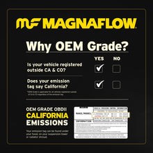 Load image into Gallery viewer, Magnaflow 15-17 Mustang V6 3.7 OEM Underbody Direct Fit Converter