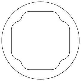 Cometic Ford 8BA/8CM Flathead V8 .060in Fiber Oil Pump Relief Nut Gasket - 1948-1953
