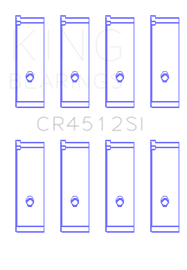 King Engine Bearings Honda D17A1/2 1.7L 16V (Size +0.25mm) Connecting Rod Bearing Set