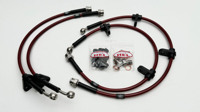 HEL Performance Braided Brake Lines for Honda S2000 2.0 (1999-)