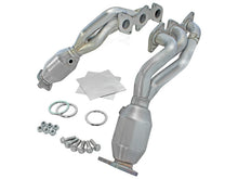 Load image into Gallery viewer, aFe 05-11 Toyota Tacoma V6-4.0L Twisted Steel 409 Stainless Steel Long Tube Header w/ Cat