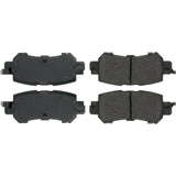 PosiQuiet 10 / 12-17 Nissan GT-R Premium Semi-Metallic Rear Brake Pads