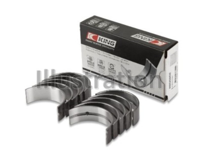 King Engine Bearings Honda B18A1 (Size +1.0mm) Main Bearing Set