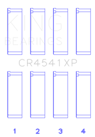 King Engine Bearings Honda F23A/F23Z/K20A3/16V (Size +0.50mm) Connecting Rod Bearing Set