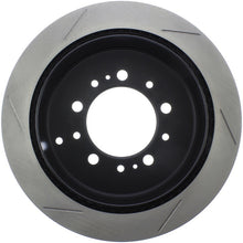 Load image into Gallery viewer, StopTech Sport Slot 08-13 Lexus LX450/470/570 / 07-12 Toyota Tundra Slotted Left Rear CRYO Rotor
