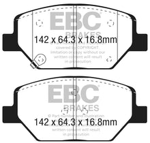 Load image into Gallery viewer, EBC 2018+ Chevrolet Equinox 1.5L Turbo (J17) Yellowstuff Front Brake Pads