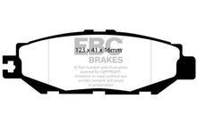 Load image into Gallery viewer, EBC 93-94 Lexus LS400 4.0 Greenstuff Rear Brake Pads