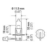 Hella H3 Halogen Bulb (Must Order Qty 10)