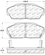 Load image into Gallery viewer, StopTech Performance 90-93 Acura Integra / 90-93 Honda Civic Sedan / 90-91 Prelude Front Brake Pads