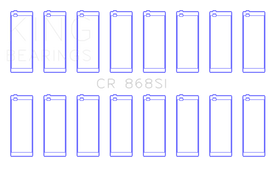 King Ford 281CI/302CI/330CI 4.6L/5.0L/5.4L V8 (Size +0.75) Rod Bearing Set