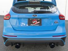 Load image into Gallery viewer, aFe Takeda 3in 304 SS Axle-Back Exhaust System w/ Black Tip 16-18 Ford Focus RS 2.3L (t)