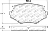 StopTech Street Touring 94-97/99-05 Miata w/Normal Suspension Front Brake Pads D635