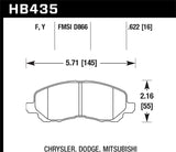 Hawk 00-05 Eclipse GT LTS Street Front Brake Pads