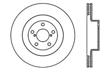 Load image into Gallery viewer, StopTech 02-10 WRX Drilled Left Front Rotor