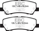 EBC 15+ Ford Mustang 2.3 Turbo Performance Pkg Redstuff Rear Brake Pads