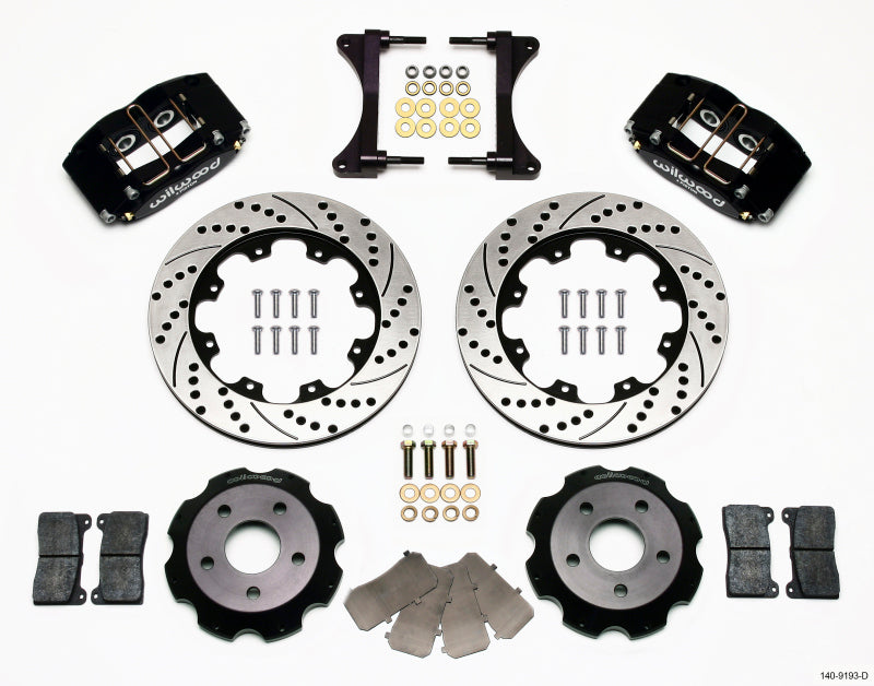 Wilwood Dynapro Radial Front Kit 12.00in Drilled Subaru Impreza WRX (*Line Kit Needed*)