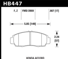 Load image into Gallery viewer, Hawk Performance Ceramic Street Brake Pads