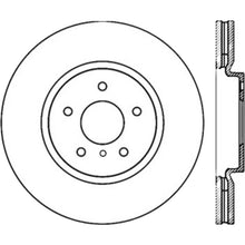 Load image into Gallery viewer, StopTech Power Slot 09 Nissan 370z / 08-09 Infiniti G37 Slotted Front Right CRYO Rotor