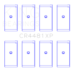 King Mitsubishi 4G63/4G64 6 Bolt 1st Gen DSM (Size 0.25mm) Performance Rod Bearing Set