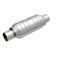 Load image into Gallery viewer, MagnaFlow Catalytic Converter 2 in Inlet 2 in Outlet 11 in Length SS