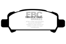 Load image into Gallery viewer, EBC 02-06 Subaru Baja 2.5 Greenstuff Rear Brake Pads