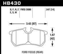 Load image into Gallery viewer, Hawk Performance Ceramic Street Brake Pads