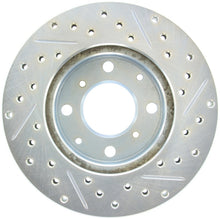 Load image into Gallery viewer, StopTech Select Sport 96-00 Honda Civic DX/HX Coupe Slotted and Drilled Right Front Rotor