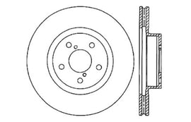 StopTech Drilled Sport Brake Cryo Rotor