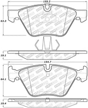 Load image into Gallery viewer, StopTech 06-16 BMW 325i Street Select Brake Pads - Front