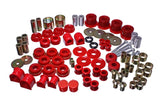 Energy Suspension 15-16 Ford Mustang Red Hyper-Flex Master Bushing Set