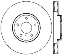 Load image into Gallery viewer, StopTech 06-18 Nissan Maxima SportStop Cryo Slotted &amp; Drilled Front Left Rotor