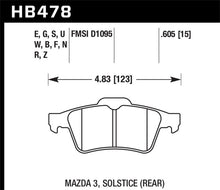 Load image into Gallery viewer, Hawk 13-14 Ford Focus ST / Mazda/ Volvo HT-10 Race Rear Brake Pads