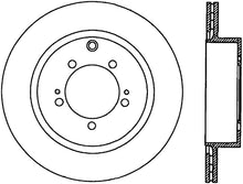 Load image into Gallery viewer, StopTech Power Slot 08-09 Evo 10 Cryo Slotted Left Rear Rotor