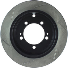 Load image into Gallery viewer, StopTech Power Slot 04-06 Lancer / 01-05 Sebring/Stratus Slotted Left Rear Rotor