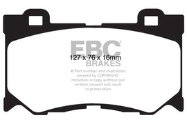 EBC 2013+ Infiniti Q50 Hybrid 3.5L Hybrid Sport Ultimax2 Front Brake Pads