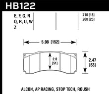 Load image into Gallery viewer, Hawk Stoptech ST-60 Caliper HP+ Street Brake Pads