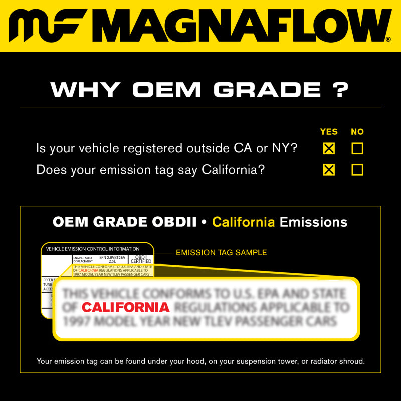 MagnaFlow Conv DF 2011 Ford Mustang 5.0L