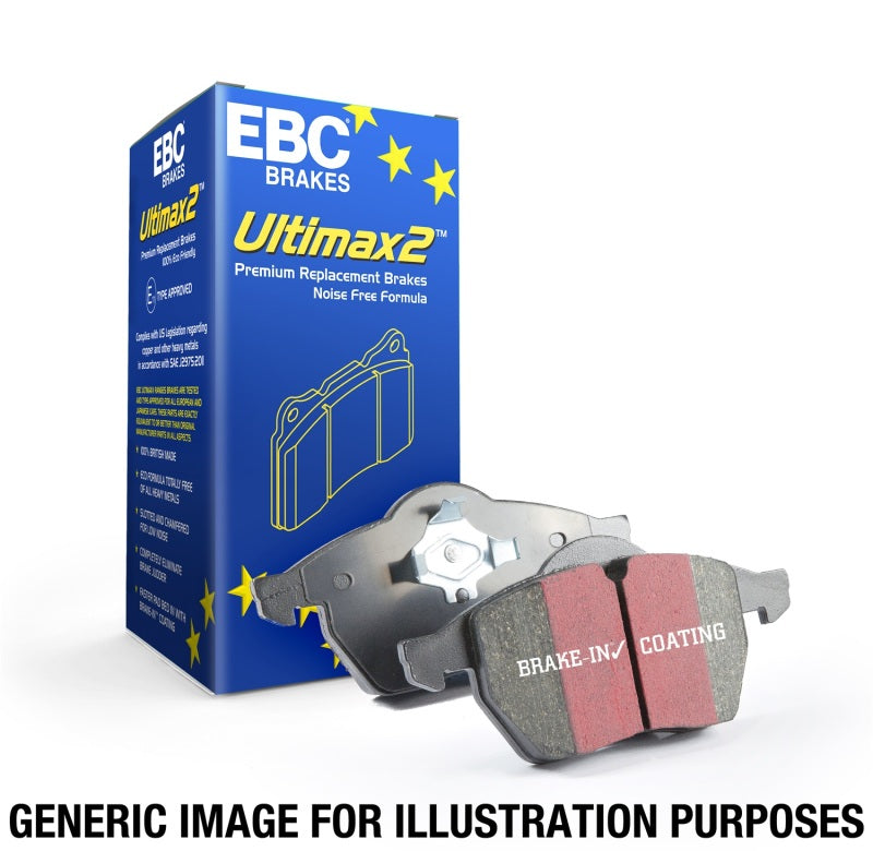 EBC 13+ Honda Civic Sedan 1.8 Natural Gas Ultimax2 Front Brake Pads