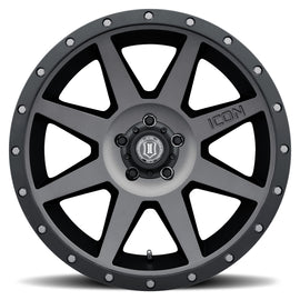 ICON Rebound 20x9 5x150 16mm Offset 5.625in BS Titanium Wheel
