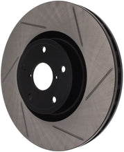 Load image into Gallery viewer, StopTech Power Slot 05-08 STi Front Right Slotted Rotor