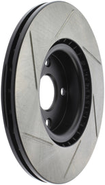 StopTech 16-18 Mazda Miata MX-5 Sport Slotted Front Left Rotor