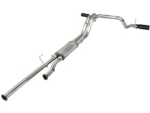 Load image into Gallery viewer, aFe MACHForce XP 2-1/2in to 3in 409 SS Cat-Back Exhaust w/ Black Tips 10-17 Toyota Tundra V8 5.7L