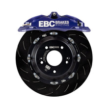 Load image into Gallery viewer, EBC Racing 11-18 Ford Focus ST (Mk3) Blue Apollo-4 Calipers 355mm Rotors Front Big Brake Kit