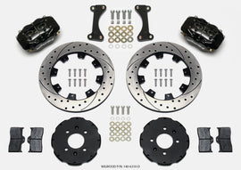 Wilwood Forged Dynalite Front Hat Kit 12.19in Drilled 90-99 Civic w/240 mm Disc
