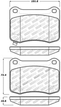 Load image into Gallery viewer, StopTech Performance 08-09 Lexus IS F Rear Brake Pads