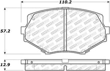 Load image into Gallery viewer, StopTech 94-97 / 99-02 Mazda Miata Street Select Front Brake Pads