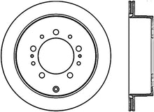 Load image into Gallery viewer, StopTech Sport Slot 08-13 Lexus LX450/470/570 / 07-12 Toyota Tundra Slotted Left Rear CRYO Rotor